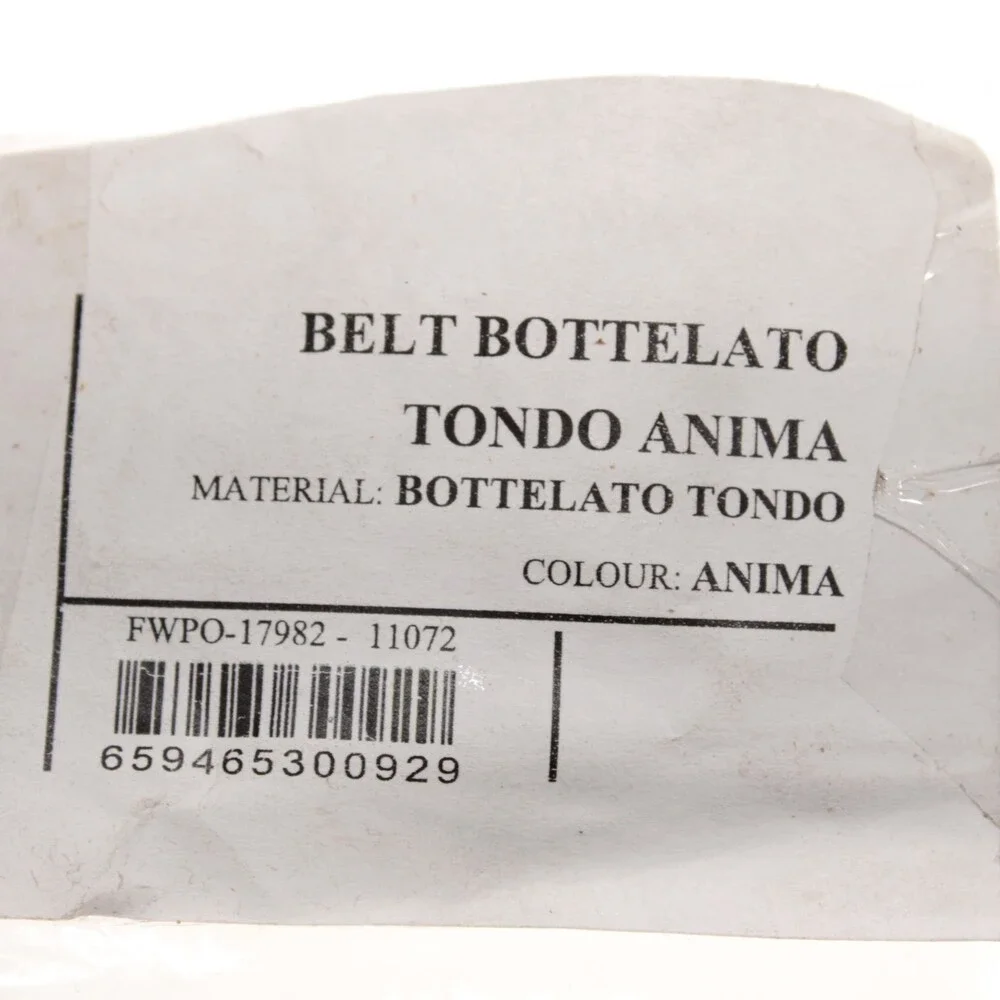 Di Bianco NWT Cut to Size Dress Belt In Dark Red Pebbled Leather One Size